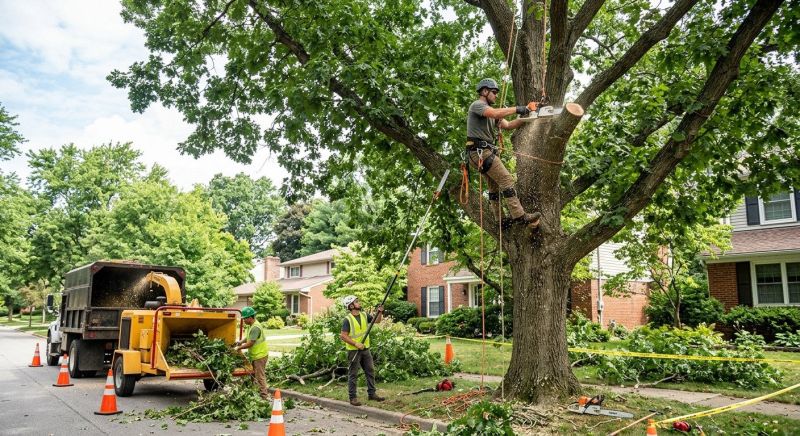 Hickory Tree Trimming in Doylestown, PA