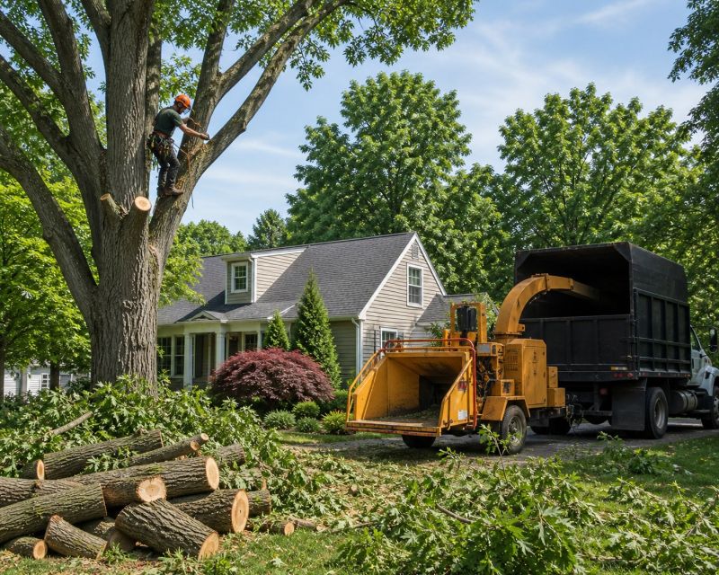 Maple Tree Pruning in Doylestown, PA