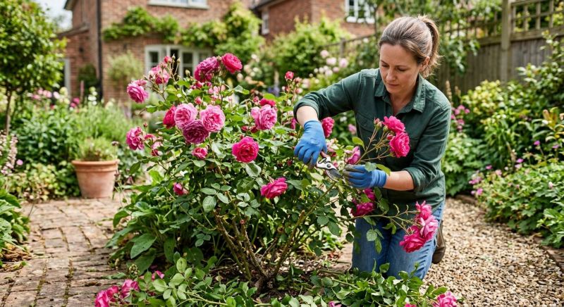 Rose Bush Pruning in Rockwall, TX
