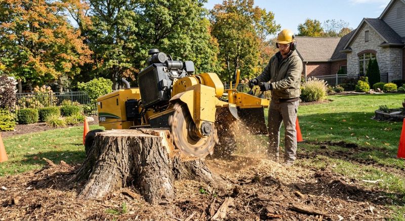 Tree Stump Removal in Calvert County, MD